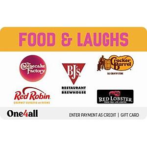 +$5 bonus on select $50 One4All gift cards, +4x fuel points, Kroger Gift Cards