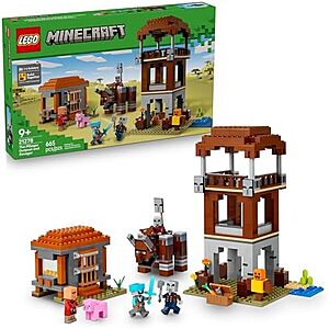 $51.99* | 665-Pc LEGO Minecraft The Pillager Outpost & Ravager (21278) at Amazon