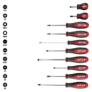 $19.97, FS, Milwaukee Combination Screwdriver Set (10-Piece)