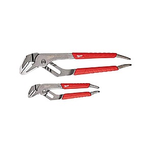 $19.97, FS, Milwaukee 6 in. and 10 in. Straight-Jaw Pliers Set (2-Piece)