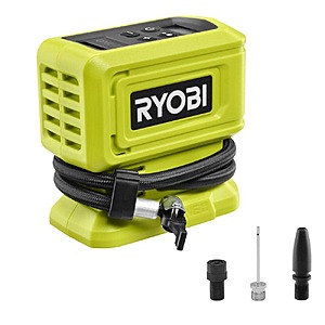 $24.97: RYOBI ONE+ 18V Cordless High Pressure Inflator (Tool Only) at HomeDepot