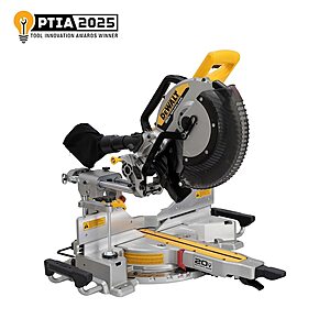 DeWALT: 12" 20V MAX Dual Bevel Cordless Compound Miter Saw (Tool Only) + 2-Pk Blades $499 + Free S&H