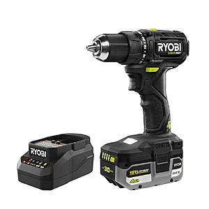$99: RYOBI ONE+ HP 18V Brushless Cordless Compact 1/2 in. Drill/Driver 30th Anniversary Kit with 4.0 Ah Battery and Charger at HomeDepot