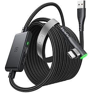 [AC] $10.09* | 16' INIU VR Link Cable with Charging for Oculus Quest 3S/3/2/Pro at Amazon