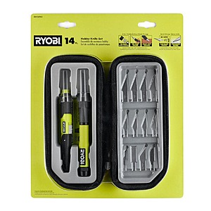$19.97: RYOBI 14-Piece Hobby Knife Set at HomeDepot