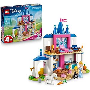$23.99 | 149-Piece LEGO Disney: Cinderella - Cinderella Animal Friends Castle (43283, 2026) at Amazon