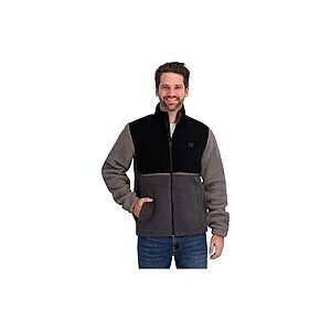 $18.99 Billabong Mens Full Zip Mock Neck Sherpa Jacket at Woot