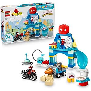 $39.99 | 65-Piece LEGO Duplo: Spidey and His Amazing Friends - Team Spidey Webquarters (10464, 2026) at Amazon