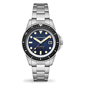 Spinnaker Croft Pioneer Automatic NH35 Sapphire 42mm 316L stainless $183