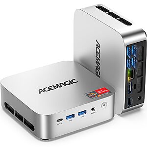 ACEMAGIC K1 Mini PC: Ryzen 3 5425U, 16GB RAM, 512GB SSD $314.99