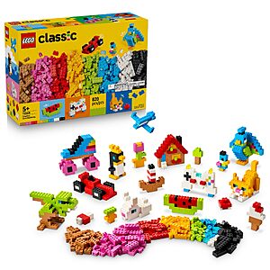 820-Piece LEGO Classic Creative Colorful Bricks $39.99 + Free Shipping