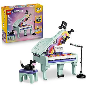485-Piece LEGO Creator 3 in 1 Music Decor Piano with Cat $44.99 + Free Shipping