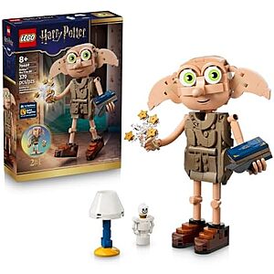 $23.99 | 379-Piece LEGO Harry Potter: Characters - Dobby the Free Elf (76469, 2026) at Amazon