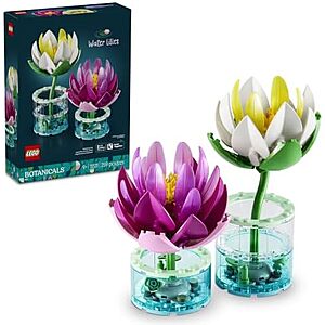 $26.99 | 259-Piece LEGO Botanicals: Botanical Collection - Water Lilies (11511, 2026) at Amazon