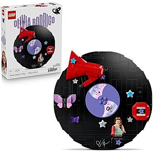[NEW] $31.49 | 360-Piece LEGO Editions: Olivia Rodrigo - Olivia Rodrigo's Vinyl (43028, 2026) at Amazon