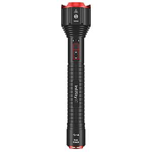 Infinity X1 10,000L Dual Power Rechargeable Flashlight $39.99 Free shipping or $29.99 in Warehouse Costco.com