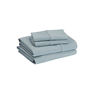 4-Pack Amazon Basics Microfiber Full 4-Piece Bed Sheet Set w/ 14" Deep Pockets (Spa Blue) $17.99 ($5 Each Set), Two 4-Pack Sets $25.98 ($3.25 per set) + Free Shipping w/ Prime