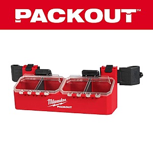 $19.97: Milwaukee PACKOUT Tool Box 2-Bin Attachment at HomeDepot