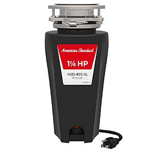 American Standard Slim-Line 1.25HP Garbage Disposer $89.99 free shipping Costco.com