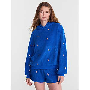 No Boundaries Cozy Teddy Hoodie, Women’s XS-XL from $8.61