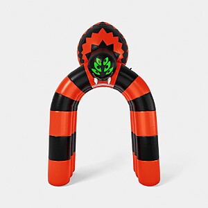 120" Halloween Spider Archway with Projection Prism Light Inflatable Decoration - Hyde and EEK! Boutique™ $80