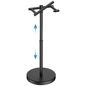 FORIOUS Adjustable Freestanding Tissue Roll Holder - $14.94 After coupon