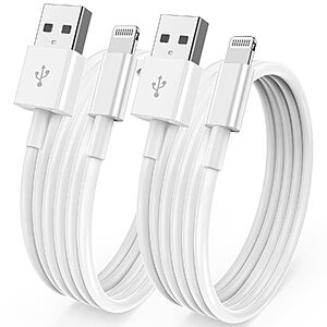 Amazon – Cionum 6' Apple MFi-Certified Lightning Cable - $5.99 w/ Code