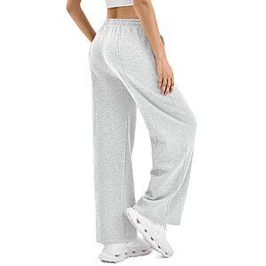 Amazon – SINOPHANT Women's Wide-Leg Sweatpants w/ Pockets - $7.79–$8.99 w/ Code
