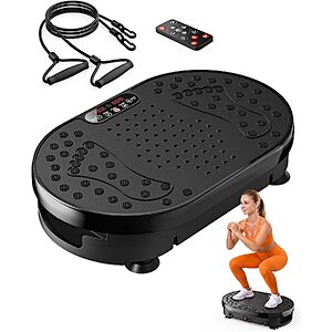 Amazon – HTM Vibration Plate Exercise Machine, 9 Modes/120 Speeds - $35 w/ Code