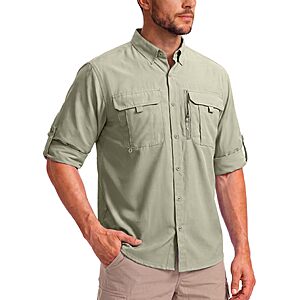 Amazon – BETBO Men's UPF 50+ Long-Sleeve Fishing Shirt - $14.99 w/ Code