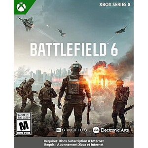 Battlefield 6 (Xbox Series X) $18.40 + Free S/H @ eBay