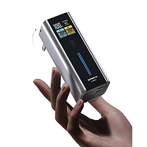CUKTECH 65W GaN 9000mAh 2-in-1 Power Bank w/ Built-In Wall Plug & Dual USB-C $35.24 + Free Shipping
