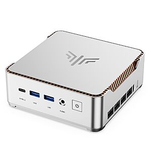 KAMRUI Pinova P2 Intel Core 3 304 AI Mini PC 12GB RAM 256GB SSD | Up to 4.3GHz,24 Tops NPU Micro pc, 4K Triple Display, WiFi 6 BT5.2, Intel AI Boost $379.98