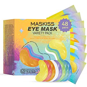 48-Pair Maskiss Under Eye Patches Variety Pack (8 Colors, 6 Pairs Each) $9.99 + Free Shipping w/ Prime or on $35+