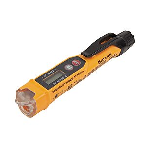 $29.99: Klein Tools NCVT-4IR Non-Contact Voltage Tester with IR Thermometer, 12-1000V AC, -22 to 482°F