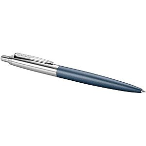 [SnS] $15.96 | Parker Jotter XL Ballpoint Pen, Primrose Matte Blue with Chrome Trim, Medium Point Blue Ink, Gift Box at Amazon