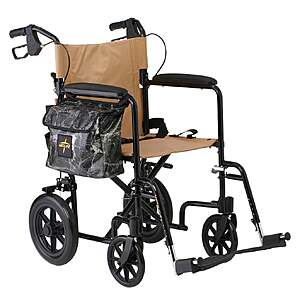 Transport Wheelchair by Medline $159.99 Free Shipping Costco.com