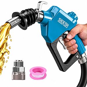 [Prime] SEESII 3/4" NPT Automatic Fuel Nozzle w/ Auto Shut-Off & 16 GPM Max Flow $21.34 + Free Shipping