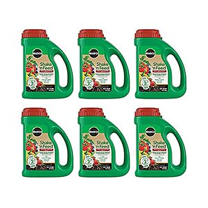 Miracle-Gro Shake 'N Feed Tomato, Fruit and Vegetable Plant Food 4.5 lb, 6-Pack $59.99