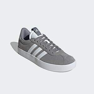 adidas Men's VL Court 3.0 Shoes (Grey Three / Cloud White / Cloud White, Sizes: 8-13) $20.40 + Free Shipping New Customers