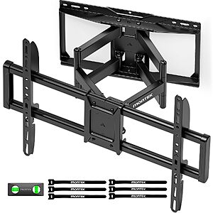 monTEK Full Motion TV Wall Mount for 37"-90" TVs (for up to 165-Lbs) $59.99 + Free Shipping