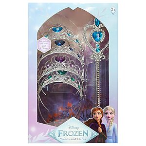 8-Piece Luv Her Frozen Princess Crown & Wand Set (4 Tiaras + 4 Wands) $10.99 ($2.74 Per Set) + Free Shipping w/ Prime or on $35+