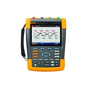 Fluke 190-504-III-S Color ScopeMeter, 500 MHz, 4 Channels, with SCC-293 kit Included $7319.5