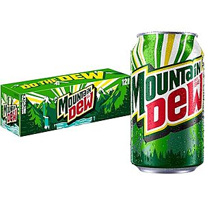 [SnS, AC] $11.50 | 3 × 12-Pack 12-Oz Mountain Dew Soda ($3.83 each) at Amazon (31.9￠ each)