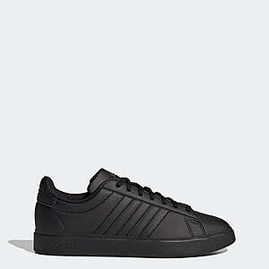 Adidas men's grand court shoes ( core black / core black / cloud white) - $20.40