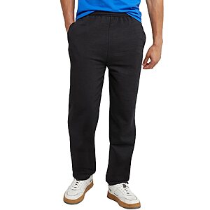 Hanes Men's EcoSmart Open Leg Pant with Pockets $11.88