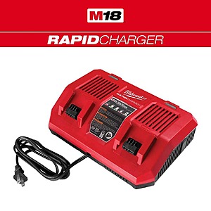 $99, FS, Milwaukee M18 18-Volt Lithium-Ion Dual Bay Rapid Battery Charger