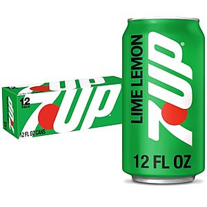[SnS, AC] $14.30 | 3 × 12-Pk 12oz 7UP Lemon Lime Soda ($4.77 each) at Amazon (39.7￠ each)