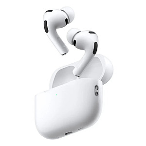 (Good Refurbished) Apple AirPods Pro 3 Wireless Active Noise Canceling Earbuds (MFHP4LL/A) $123.29 + Free Shipping