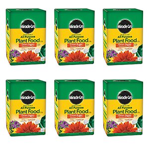 6-Pack 1.5-Lb Miracle-Gro Water Soluble All Purpose Plant Food $22.94 + Free Shipping w/ Prime or on $35+